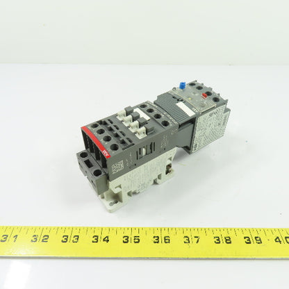 ABB AF12-30-10-13 3-Pole IEC Contactor w/EF19-18.9 Overload Relay 100-250V Coil