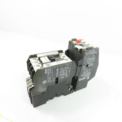 General Electric CR7CA-10 Contactor 600VAC w/ CR7G1WL Overload Relay 5.5-7.5A