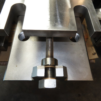 Stainless Steel Mounted Linear Tension Adjustment Fixture Screw Plate See Info