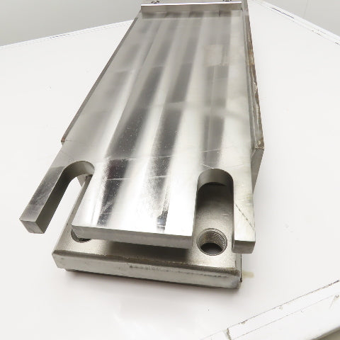 Stainless Steel Mounted Linear Tension Adjustment Fixture Screw Plate See Info