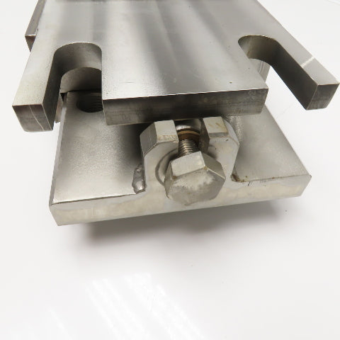 Stainless Steel Mounted Linear Tension Adjustment Fixture Screw Plate See Info