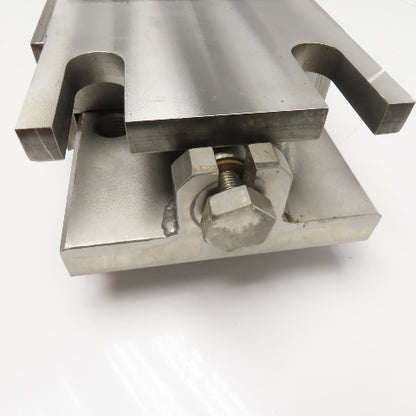 Stainless Steel Mounted Linear Tension Adjustment Fixture Screw Plate See Info