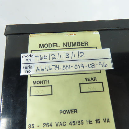 Eurotherm 760/2/1/3/1/2 Digital Process Indicator (Plastic Housing ONLY)