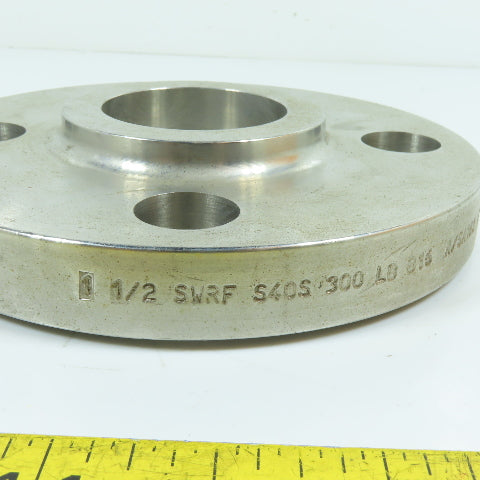 1-1/2" 300LB Socket Weld Stainless Steel Raised Face Flange