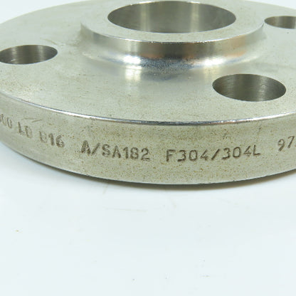 1-1/2" 300LB Socket Weld Stainless Steel Raised Face Flange