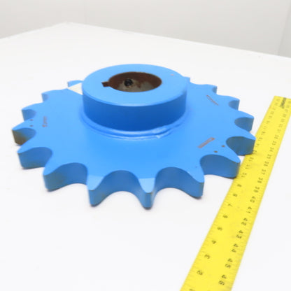 Tsubaki 240B18H 4" Bore Roller Chain Sprocket 18 Tooth 240 Chain Size