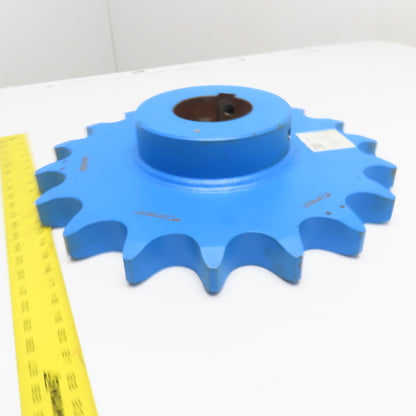 Tsubaki 240B18H 4" Bore Roller Chain Sprocket 18 Tooth 240 Chain Size