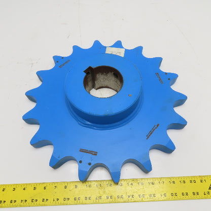 Tsubaki 240B18H 4" Bore Roller Chain Sprocket 18 Tooth 240 Chain Size