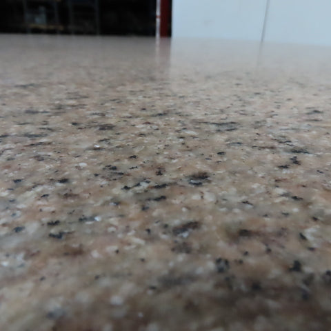 Herman Stone 48" x 48" x 12" Thick Crystal Pink Granite Surface Plate W/ Stand