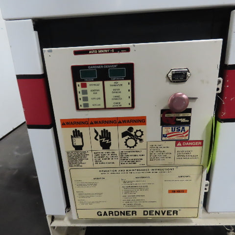 Gardner Denver EBECSK 30HP Electra-Screw Rotary Screw Air Compressor 200V 3Ph