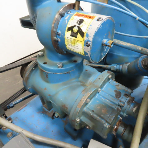 Quincy 20HP Rotary Screw Vacuum Pump Air Compressor 230/460V 3Ph 11,408.7Hrs