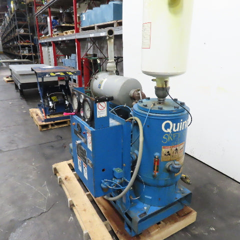 Quincy 20HP Rotary Screw Vacuum Pump Air Compressor 230/460V 3Ph 11,408.7Hrs