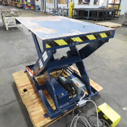 1/2 Ton 1000LB Electric Scissor Lift Table 48" x 32" 115V 1Ph 44-1/2" Max Lift