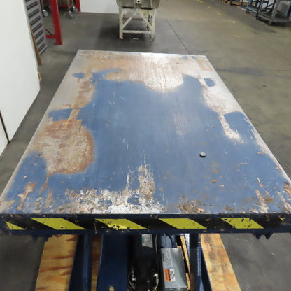 1/2 Ton 1000LB Electric Scissor Lift Table 48" x 32" 115V 1Ph 44-1/2" Max Lift