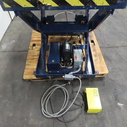 1/2 Ton 1000LB Electric Scissor Lift Table 48" x 32" 115V 1Ph 44-1/2" Max Lift