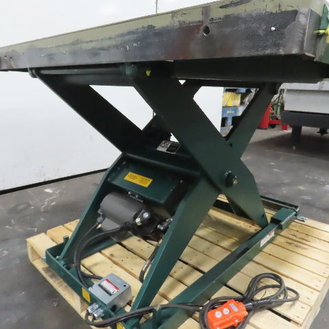 Southworth LS4-36GHC 48" x 48" Scissor Lift Table 2-Ton 4000LB 115V 1Ph 43"Lift