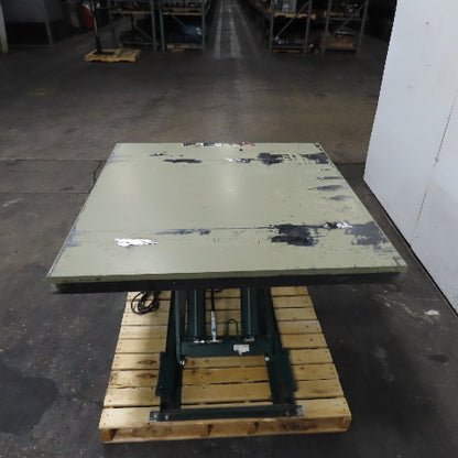 Southworth LS4-36GHC 48" x 48" Scissor Lift Table 2-Ton 4000LB 115V 1Ph 43"Lift