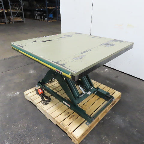 Southworth LS4-36GHC 48" x 48" Scissor Lift Table 2-Ton 4000LB 115V 1Ph 43"Lift