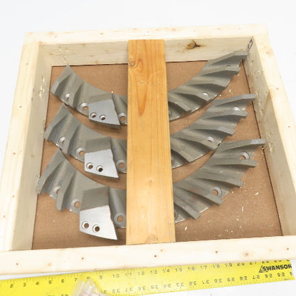 Bofus Inc. CSJ-0019B Set (3) Segments Rotor & Bolts Scavenger