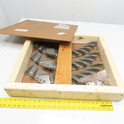 Bofus Inc. CSJ-0019B Set (3) Segments Rotor & Bolts Scavenger