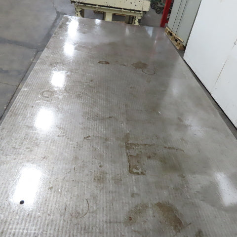 72" x 36" x 1-1/4" Thick Cast Iron Webbed Surface Plate Layout Table 36.5" Tall
