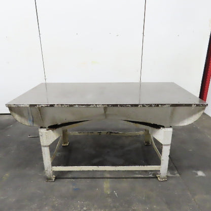 72" x 36" x 1-1/4" Thick Cast Iron Webbed Surface Plate Layout Table 36.5" Tall