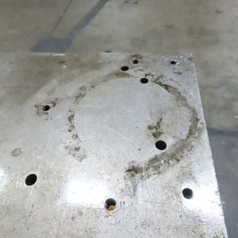48" x 48" Cast Iron Webbed Surface Plate Layout Assembly Table 36" Tall