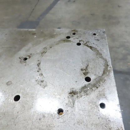 48" x 48" Cast Iron Webbed Surface Plate Layout Assembly Table 36" Tall