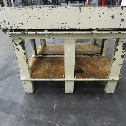 48" x 48" Cast Iron Webbed Surface Plate Layout Assembly Table 36" Tall