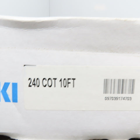 Tsubaki RS240 240 COT 10FT Roller Chain 10ft Cottered ANSI #240 Pitch NIB