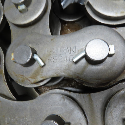 Tsubaki RS240 240 COT 10FT Roller Chain 10ft Cottered ANSI #240 Pitch NIB