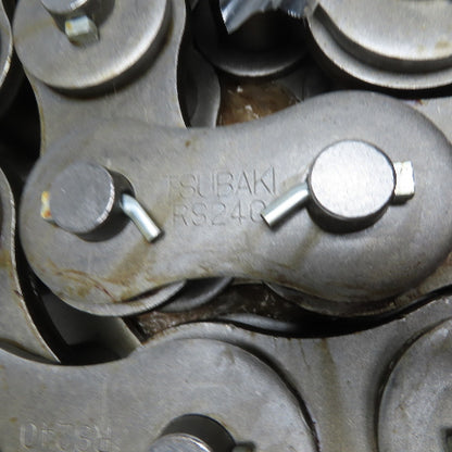 Tsubaki RS240 240 COT 10FT Roller Chain 10ft Cottered ANSI #240 Pitch NIB