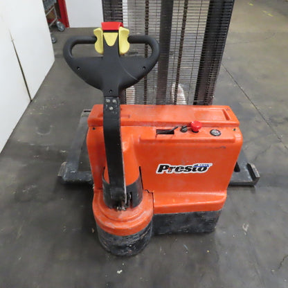 Presto PPS2200-101AS Power Stak 24V Straddle Pallet Stacker Forklift 2200lb