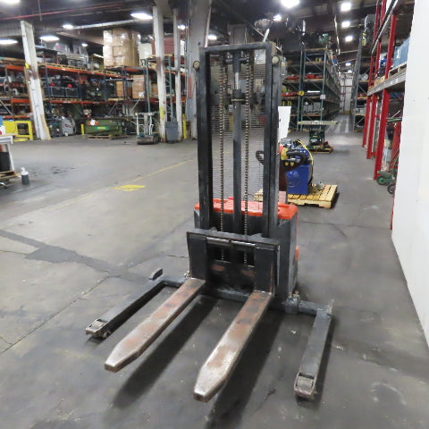 Presto PPS2200-101AS Power Stak 24V Straddle Pallet Stacker Forklift 2200lb
