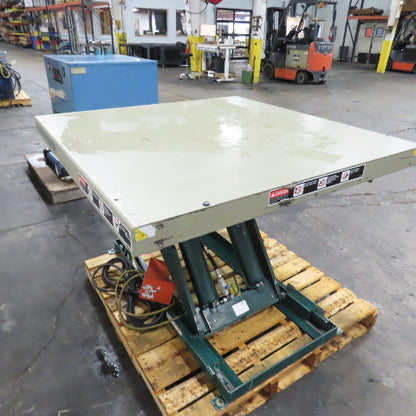 Southworth LS4-36 48" x 48" Scissor Lift Table 2-Ton 4000LB 115V 1Ph 42.5" Lift