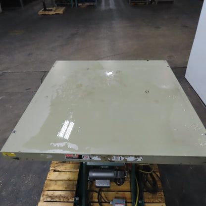 Southworth LS4-36 48" x 48" Scissor Lift Table 2-Ton 4000LB 115V 1Ph 42.5" Lift