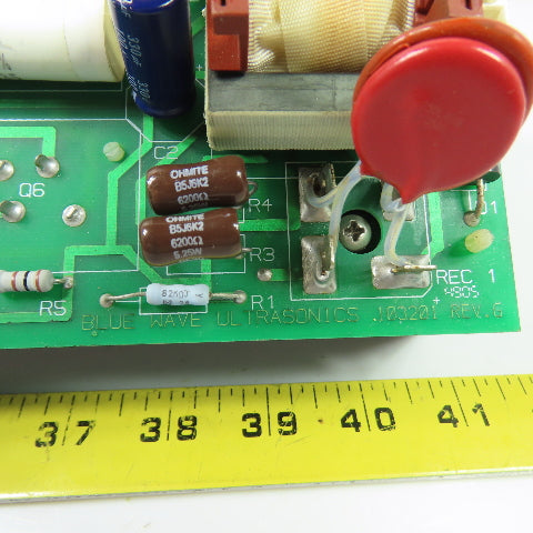 Blue Wave Ultrasonics 103201 Ultrasonic Power Supply PCB Circuit Board