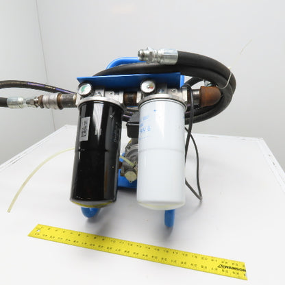 Piusi VISCOMAT 200/2 F0030421D Oil Transfer Pump Cart 120V 1Ph 9 L/min 12 bar