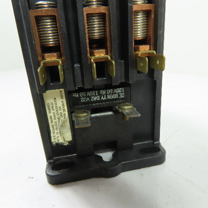 Square D 8910DPA53 50A 3-Pole Definite Purpose Contactor 600VAC Max