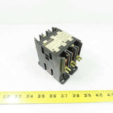 Square D 8910DPA53 50A 3-Pole Definite Purpose Contactor 600VAC Max
