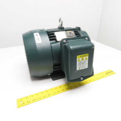Toshiba Y754XDSB41A-P 7.5HP AC Electric Motor 460V 3Ph 213T Frame 1770RPM