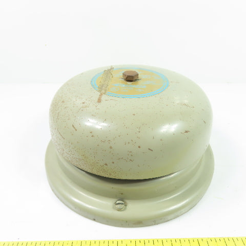 Edwards 340-6N5 6" AC Vibrating Signal Alarm Bell 120V