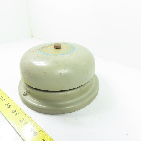 Edwards 340-6N5 6" AC Vibrating Signal Alarm Bell 120V
