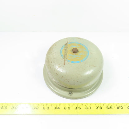 Edwards 340-6N5 6" AC Vibrating Signal Alarm Bell 120V