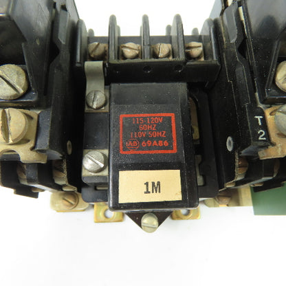 Allen-Bradley 709-TOD103 Size 00 3-4 Pole Motor Starter 115-120V Coil Ser K