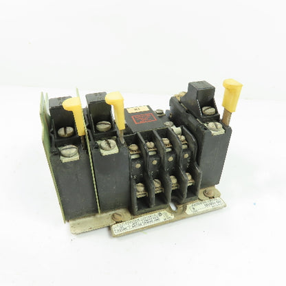 Allen-Bradley 709-TOD103 Size 00 3-4 Pole Motor Starter 115-120V Coil Ser K