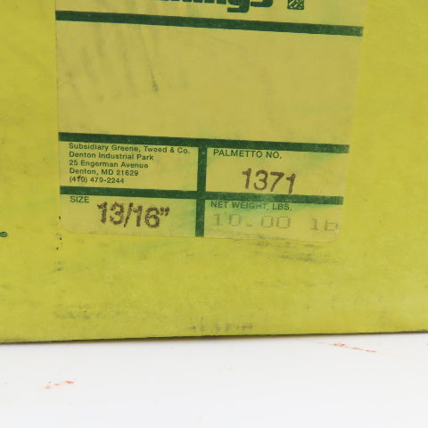 Palmetto Packings 1371 Compression Packing Spool 13/16" 10 lb Net Weight