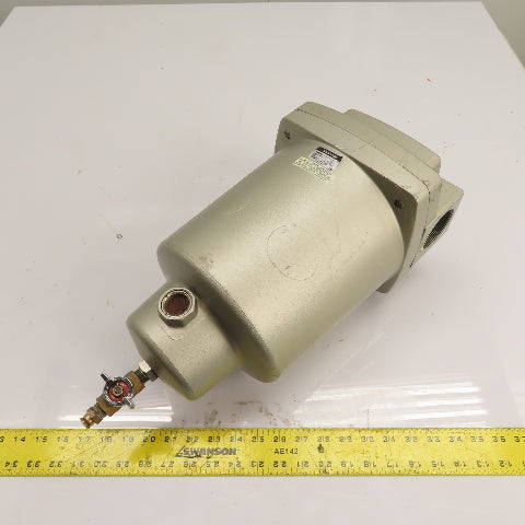 SMC AM850-N20-T 2" NPT Ports Pneumatic Air Mist Separator