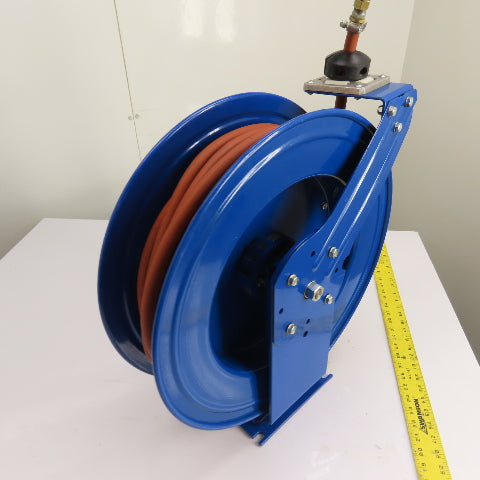 Retractable Spring Return Pneumatic Air Hose Reel 3/8" Id Hose