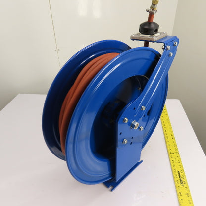 Retractable Spring Return Pneumatic Air Hose Reel 3/8" Id Hose